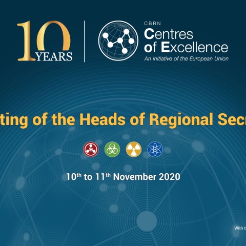 EU CBRN CoE Preparatory meeting Heads of the Secretariat
