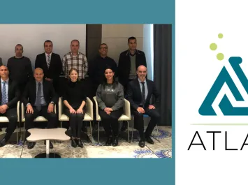 Participants at the ATLAS event in Tunisia. 