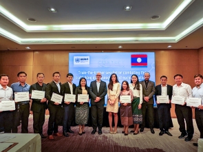 CONTACT Train-The-Trainer in Nuclear Security in Lao, 5 August 2022.