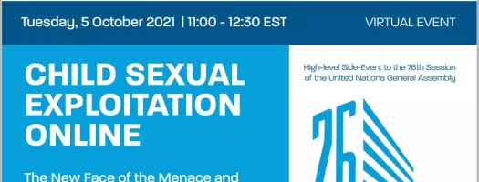 UNGA Children exploitation online AI