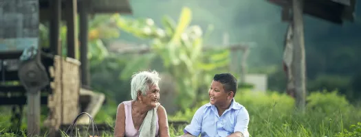 Image of intergenerational learning