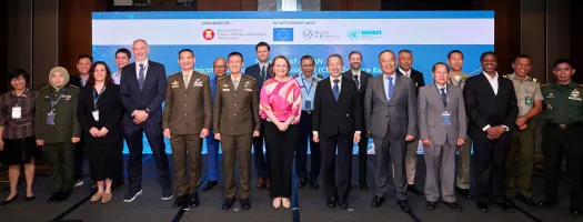 Participants at the workshop in Singapore. Photo credit: DSO National Laboratories. 
