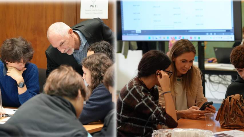 Zombies versus Humans: Young Minds Take on Disinformation at UNICRI in Turin (Italy)